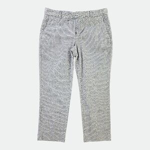 Banana Republic Women's Gray Patterned Capris